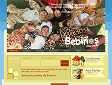 Tablet Screenshot of cunajardinbebinos.com